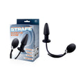Strife - Black Inflatable Butt Plug with Hand Pump - Just for you desires