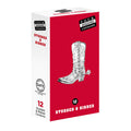 Four Seasons Studs & Ribs Condoms - Studded & Ribbed Lubricated Condoms - 12 Pack - Just for you desires