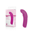 Cozy Pointer - Pink - Pink 12.7 cm USB Rechargeable Curved Mini Vibrator - Just for you desires