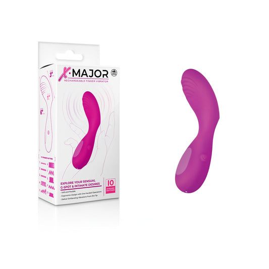 X Major Finger Vibe - Pink - Just for you desires