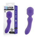 Xciter - Purple - Purple 16.5 cm USB Rechargeable Massage Wand - Just for you desires