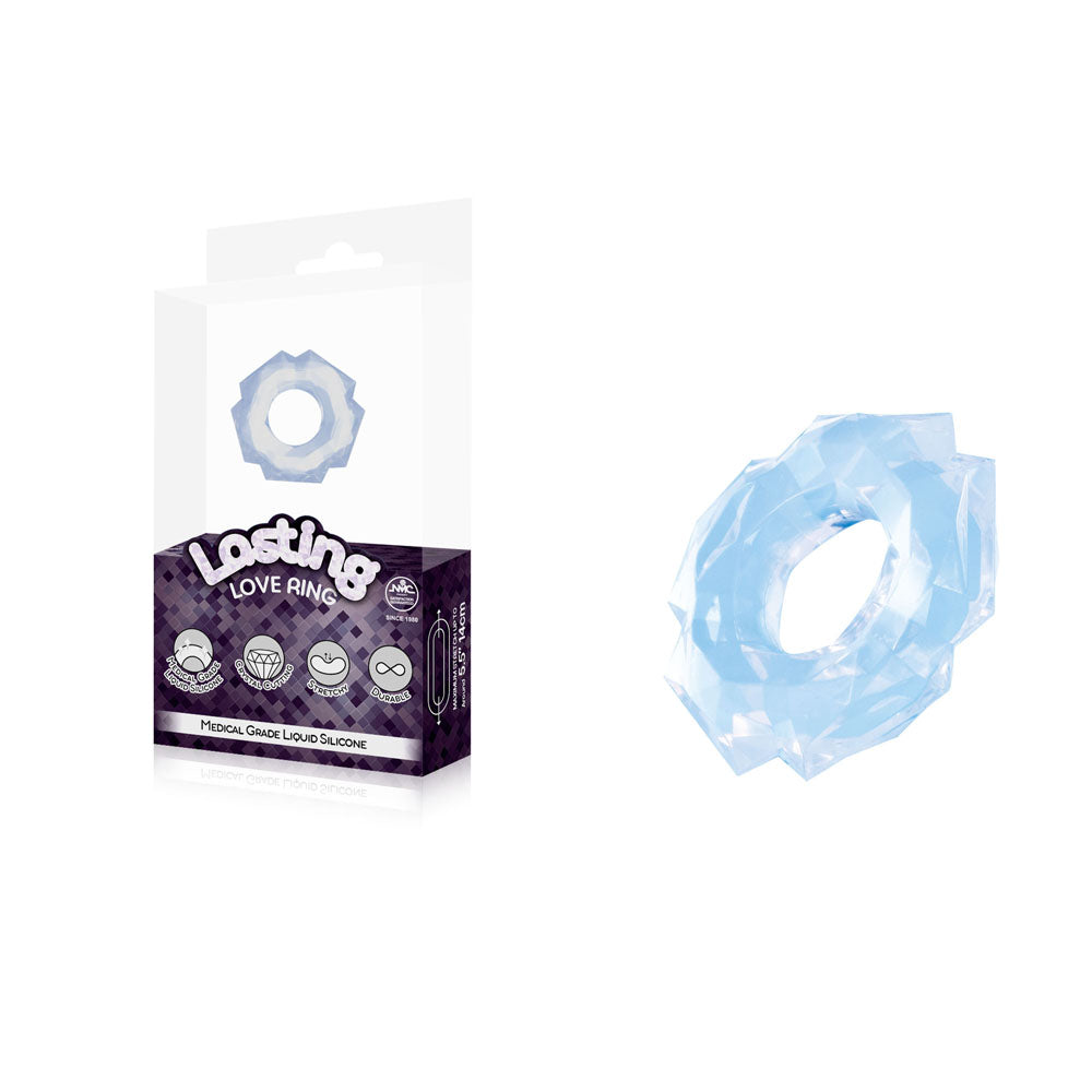 Lasting Love Ring - Clear - Clear Cock Ring - Just for you desires