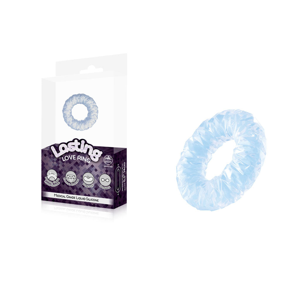 Lasting Love Ring - Clear - Clear Cock Ring - Just for you desires
