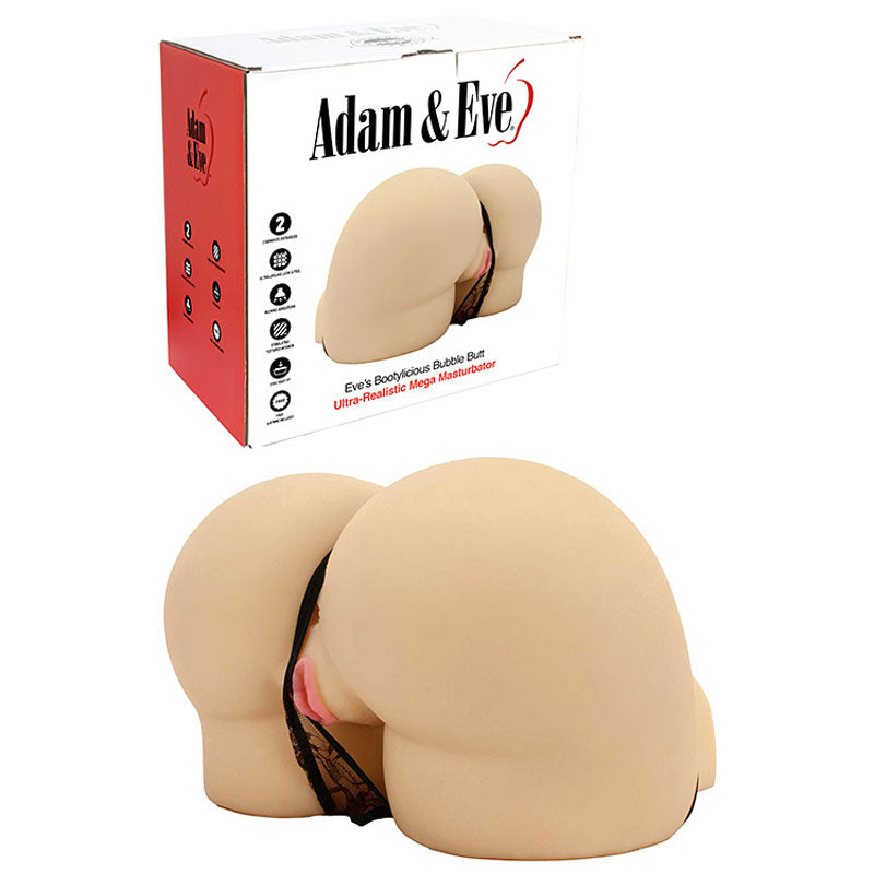 Adam & Eve EVE'S BOOTYLICIOUS BUBBLE BUTT - Flesh Doggy Style Lifesize Masturbator - Just for you desires