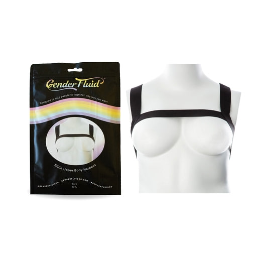 Gender Fluid Billie Harness L Xxl Black - Just for you desires