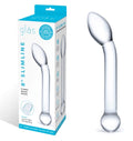 8"" Slimline G Spot Glass Dildo - Just for you desires