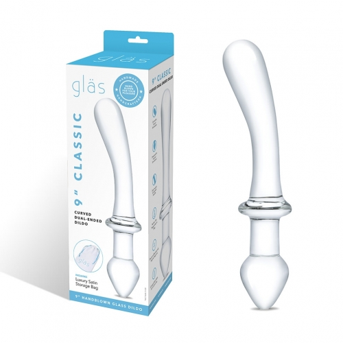 9"" Classic Curved Dual Ended Dildo - Just for you desires