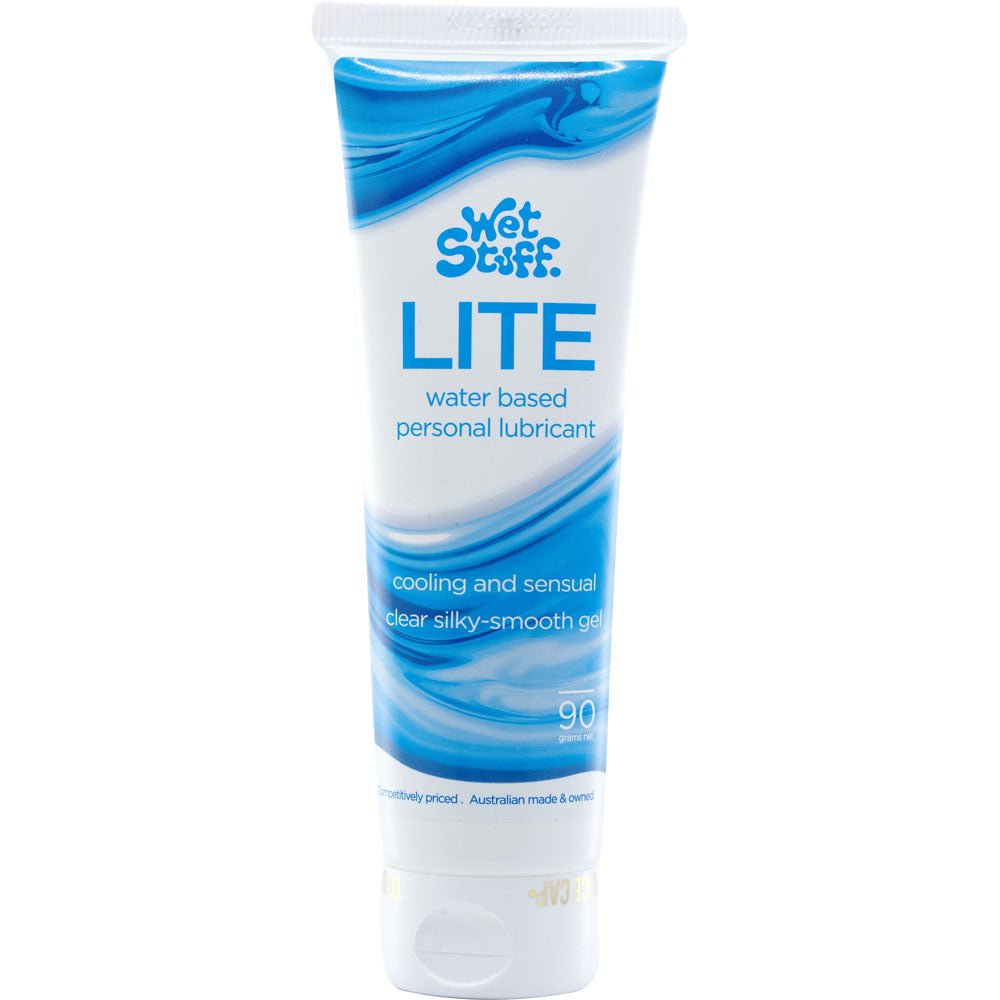Wet Stuff Lite - 90g Tube - Water Based Lubricant - 90 gram Tube - Just for you desires
