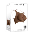 Gender X UNDERGARMENTS - PLATE C-CUP - Dark - Brown Wearable Breasts - C-Cup Size - Just for you desires