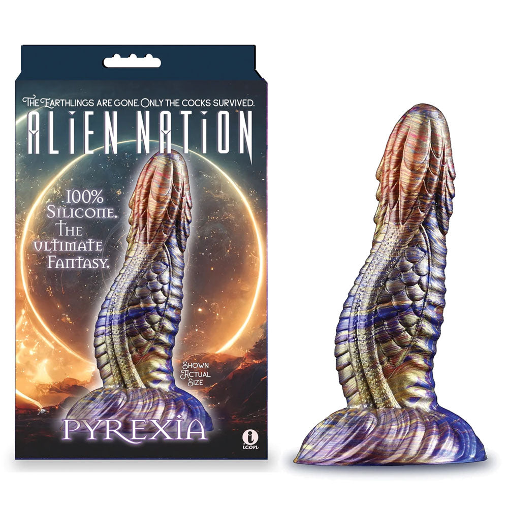 Alien Nation - Pyrexia - Metallic Coloured 17.8 cm Fantasy Dong - Just for you desires