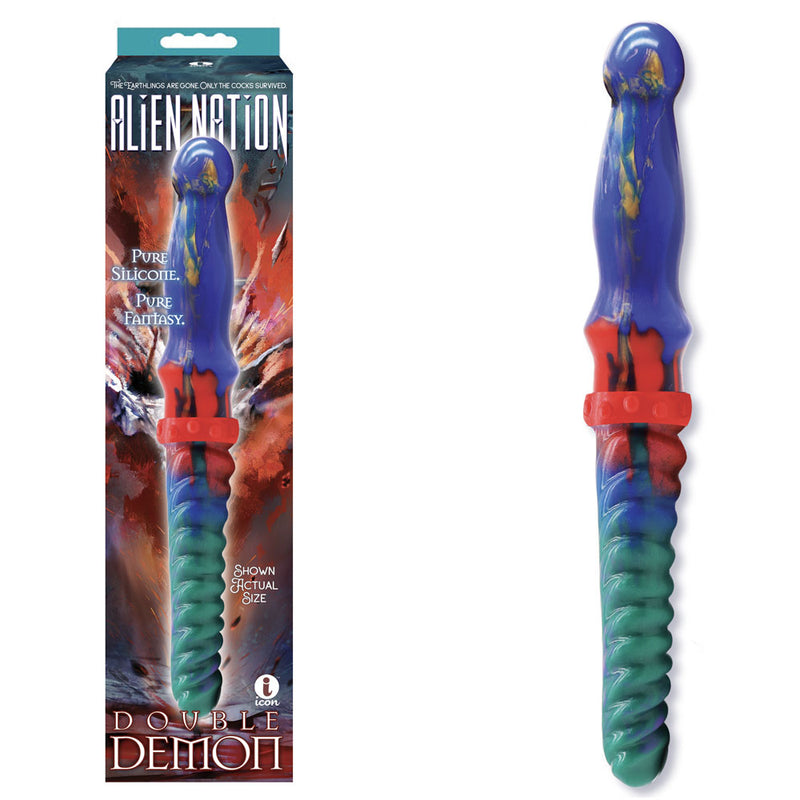 Alien Nation - Double Demon -  35 cm Fantasy Double Dildo - Just for you desires