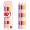 The 9's Make Me Melt Drip Candle 3-Pk - Pastellines - Pastel Coloured Drip Candles - 3 Pack - Just for you desires