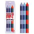 The 9's Make Me Melt Drip Candle 3-Pk, Passionettes - Passion Coloured Drip Candles - 3 Pack - Just for you desires