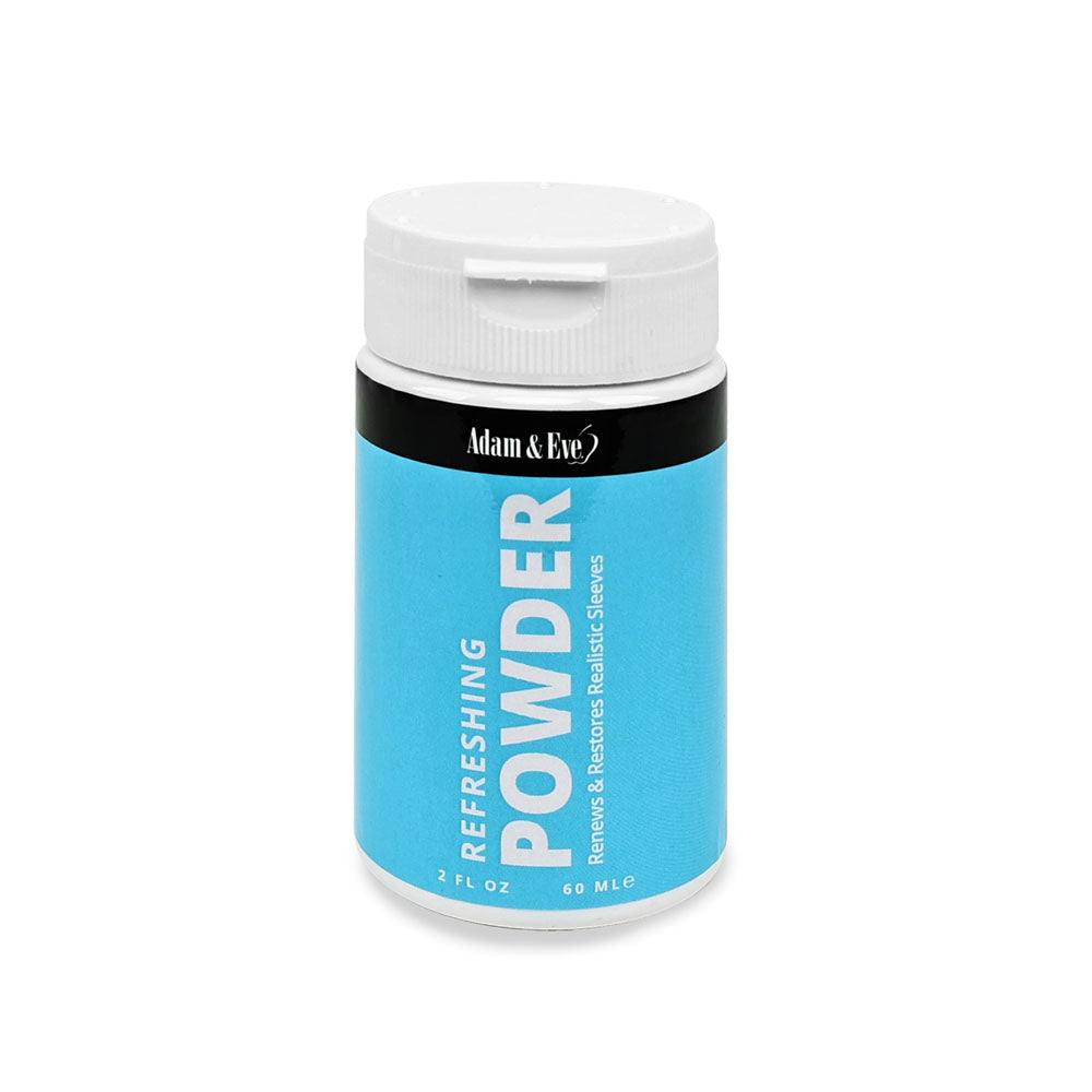 Adam & Eve REFRESHING POWDER - 60 ml - Refreshing Powder for Realistic Toys - 60 ml - Just for you desires