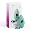 JimmyJane Ascend 3 - Teal 9 cm USB Rechargeable Stimulator with Wireless Remote - Just for you desires