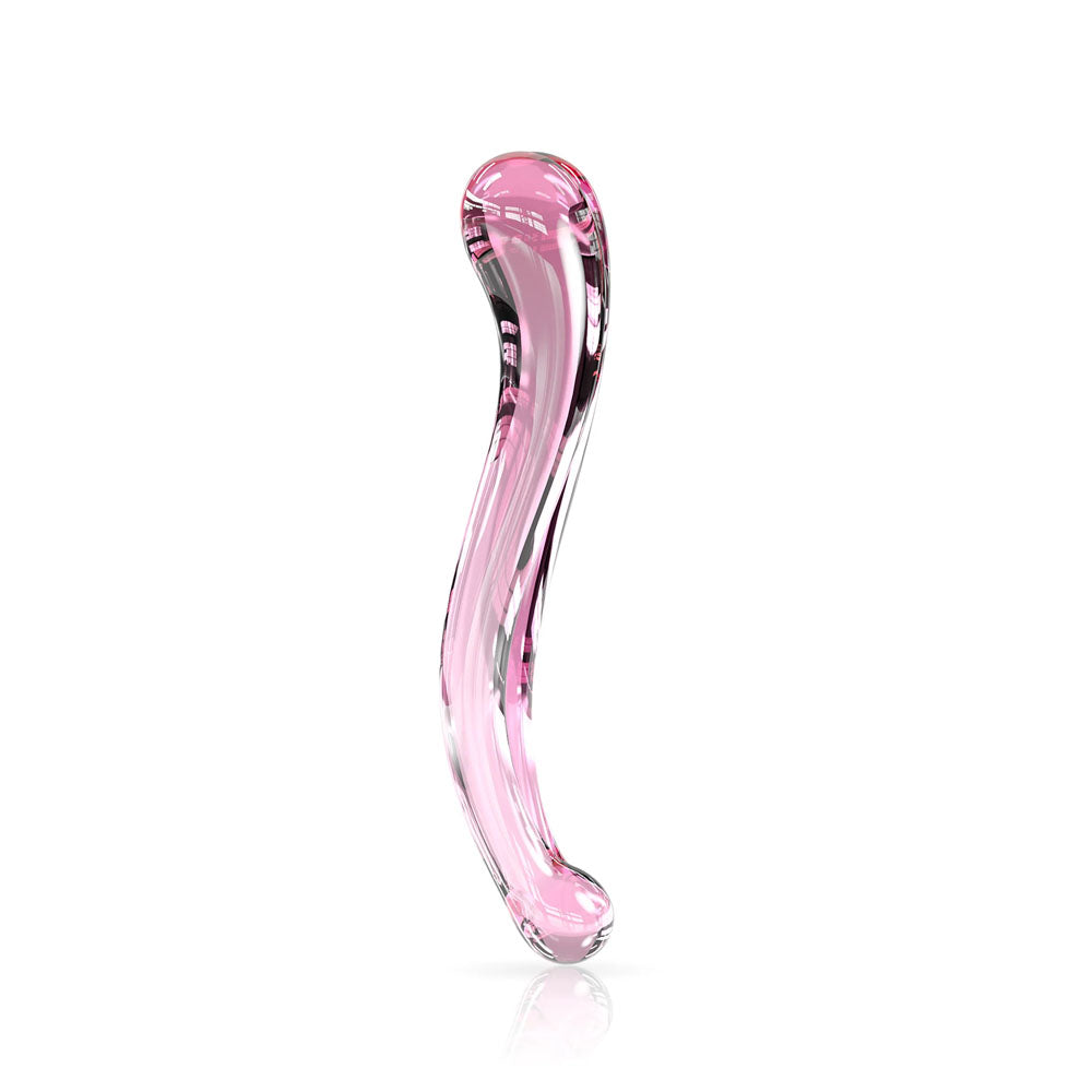 JimmyJane Dillenia Gama - Pink Glass 24.6 cm Dildo