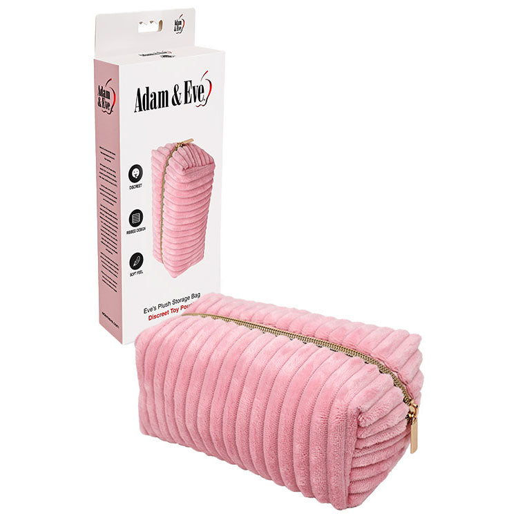 Adam & Eve EVES PLUSH STORAGE BAG - Private Storage Bag - Just for you desires
