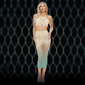 LAPDANCE  Goddess 2-pc Set - Cream/ - One Size - Just for you desires