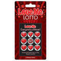 Love Me Lotto - Naughty Scratcher - Just for you desires