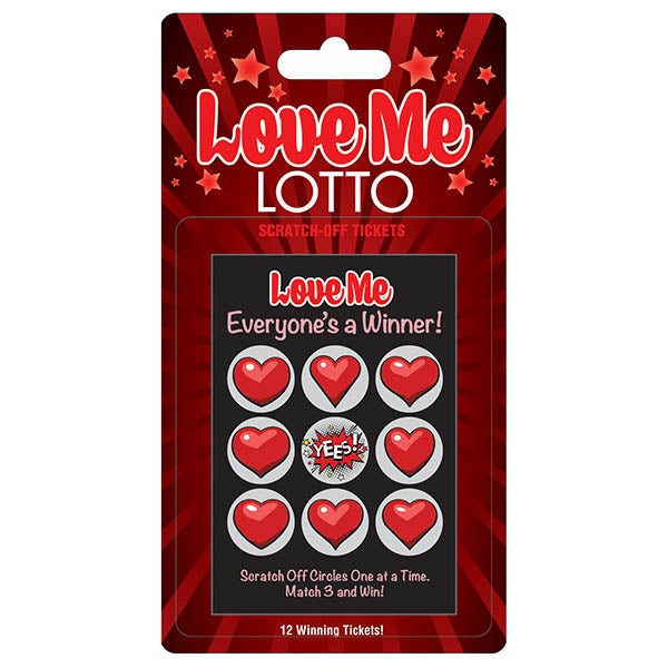 Love Me Lotto - Naughty Scratcher - Just for you desires