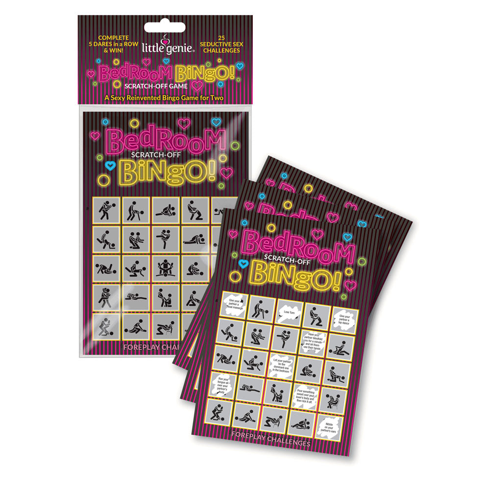 Bedroom Bingo - Foreplay Scratcher Card - Just for you desires