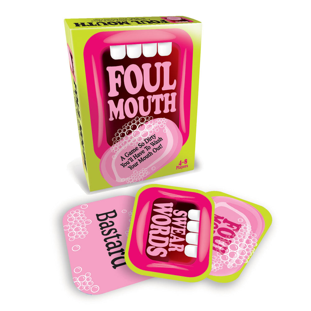 Foul Mouth - Novelty Card Game - Just for you desires