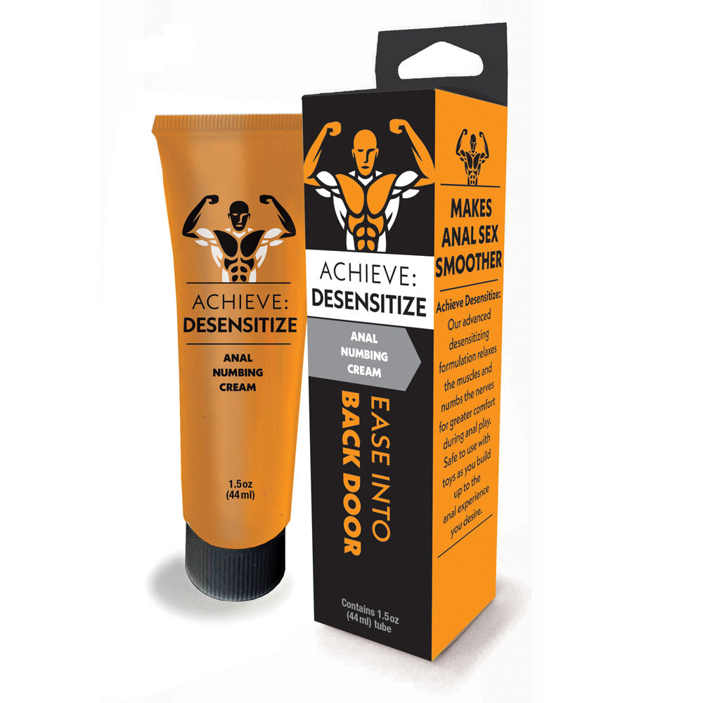 Achieve: Desensitize - Anal Numbing Cream - 44 ml Tube - Just for you desires