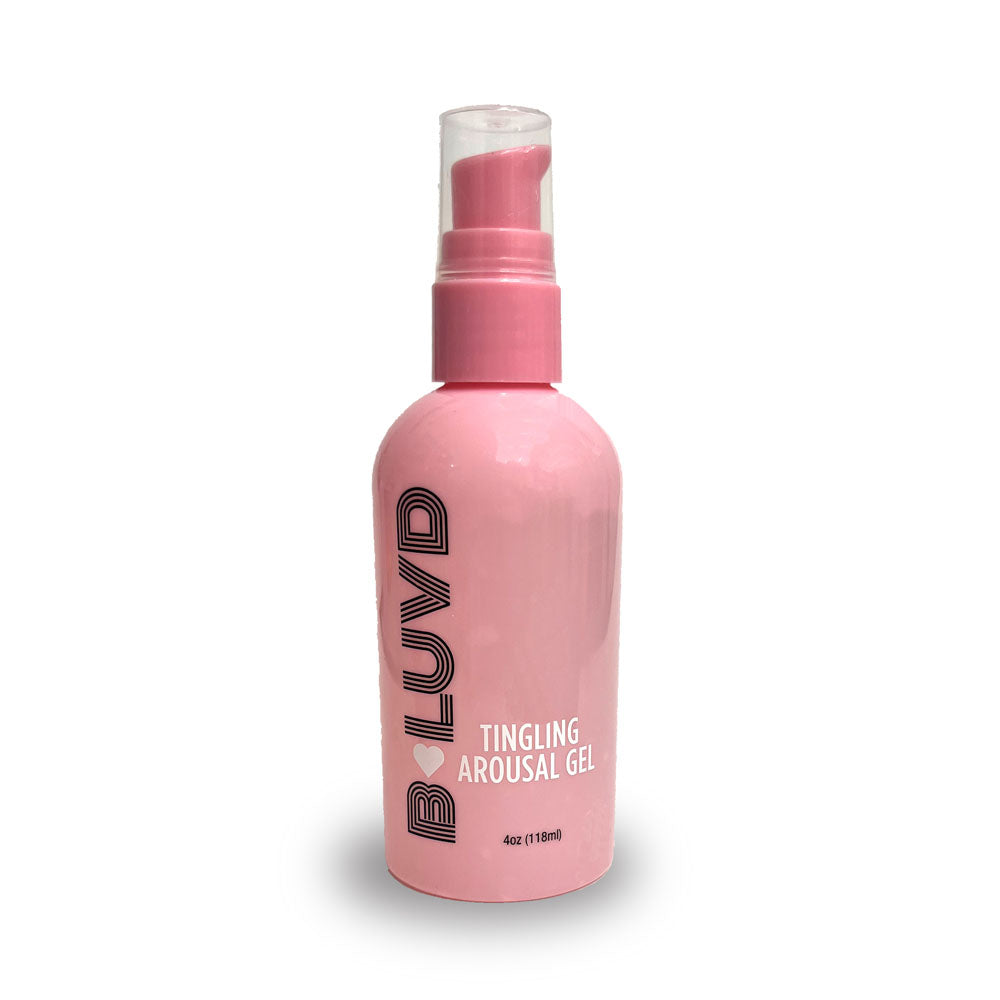 B-LUVD Tingling Arousal Gel - Water Based Unisex Arousal Gel Lubricant - 118 ml Bottle - Just for you desires