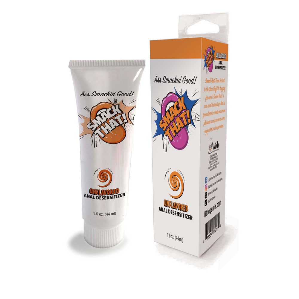 Smack That! Anal Desensitiser - Unflavoured - Unflavoured Anal Desensitiser - 44 ml Tube - Just for you desires