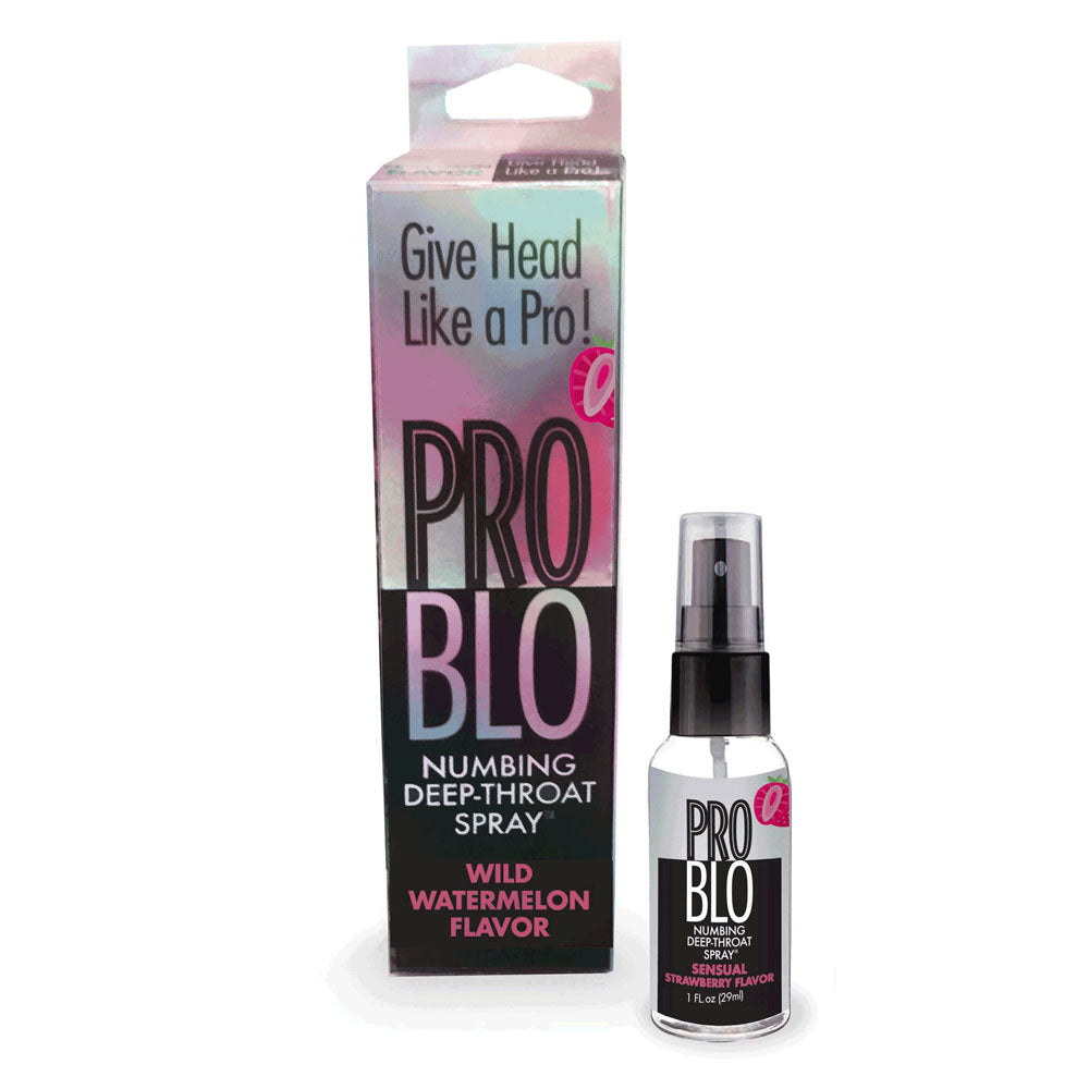 ProBlo Deep Throat Spray - Strawberry - Strawberry Flavoured Deep Throat Spray - 30 ml - Just for you desires