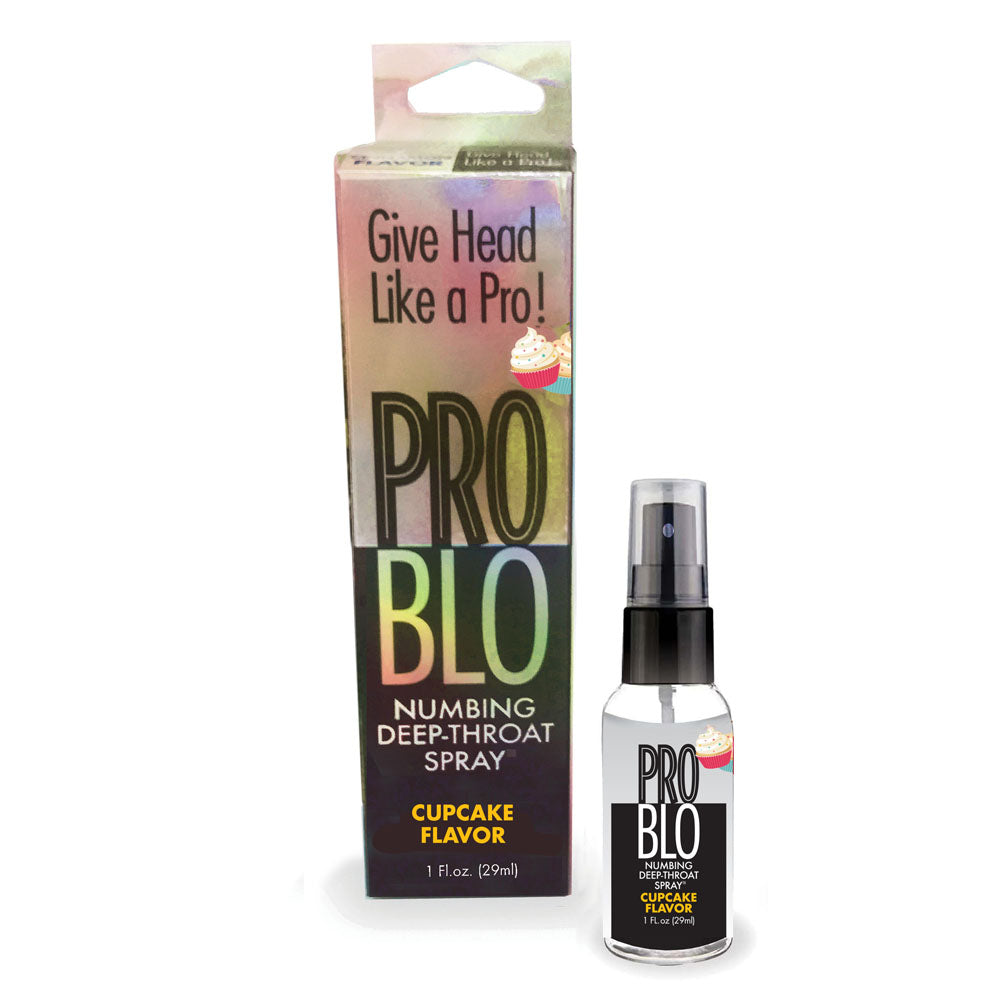 ProBlo Deep Throat Spray - Cupcake - Cupcake Flavoured Deep Throat Spray - 30 ml - Just for you desires