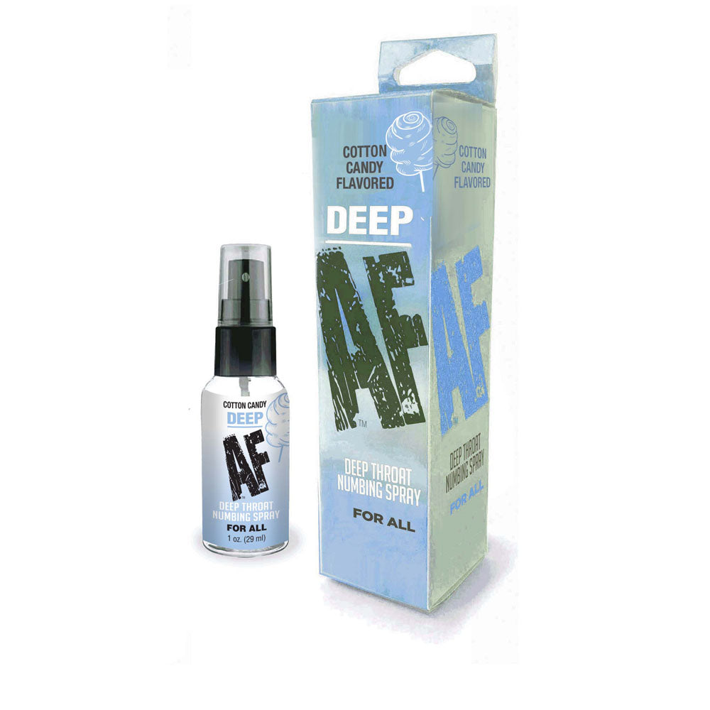 Deep AF - Cotton Candy - Cotton Candy Flavoured Deep Throat Spray - 29 ml - Just for you desires