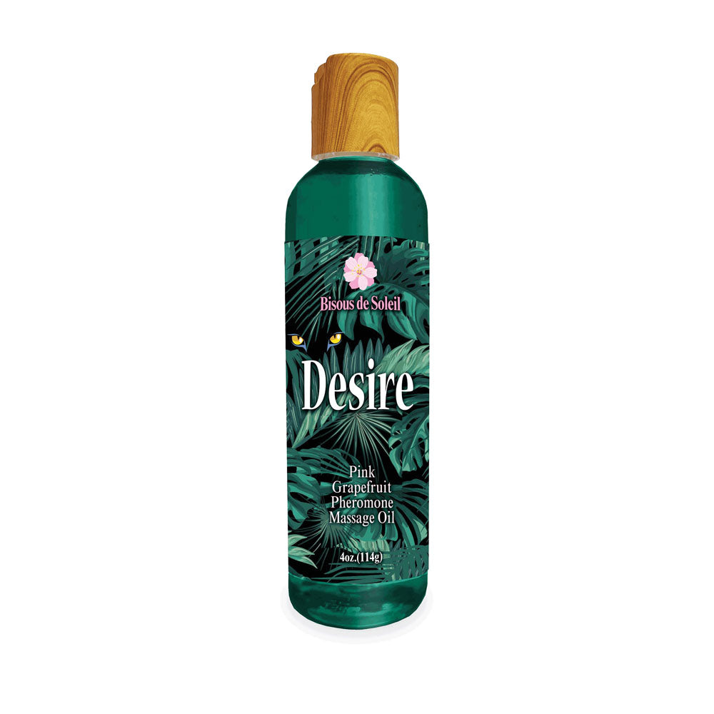 Desire Pheromone Massage Oil - Pink Grapefruit Scented Pheromone Massage Oil - 118 ml - Just for you desires