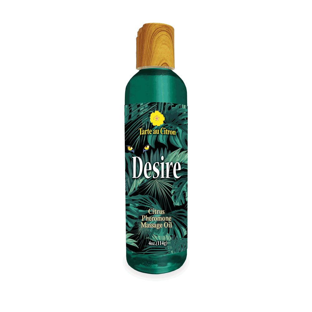 Desire Pheromone Massage Oil - Citrus Scented Pheromone Massage Oil - 118 ml - Just for you desires
