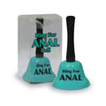 Ring For Anal Bell - Teal Novelty Bell - Just for you desires