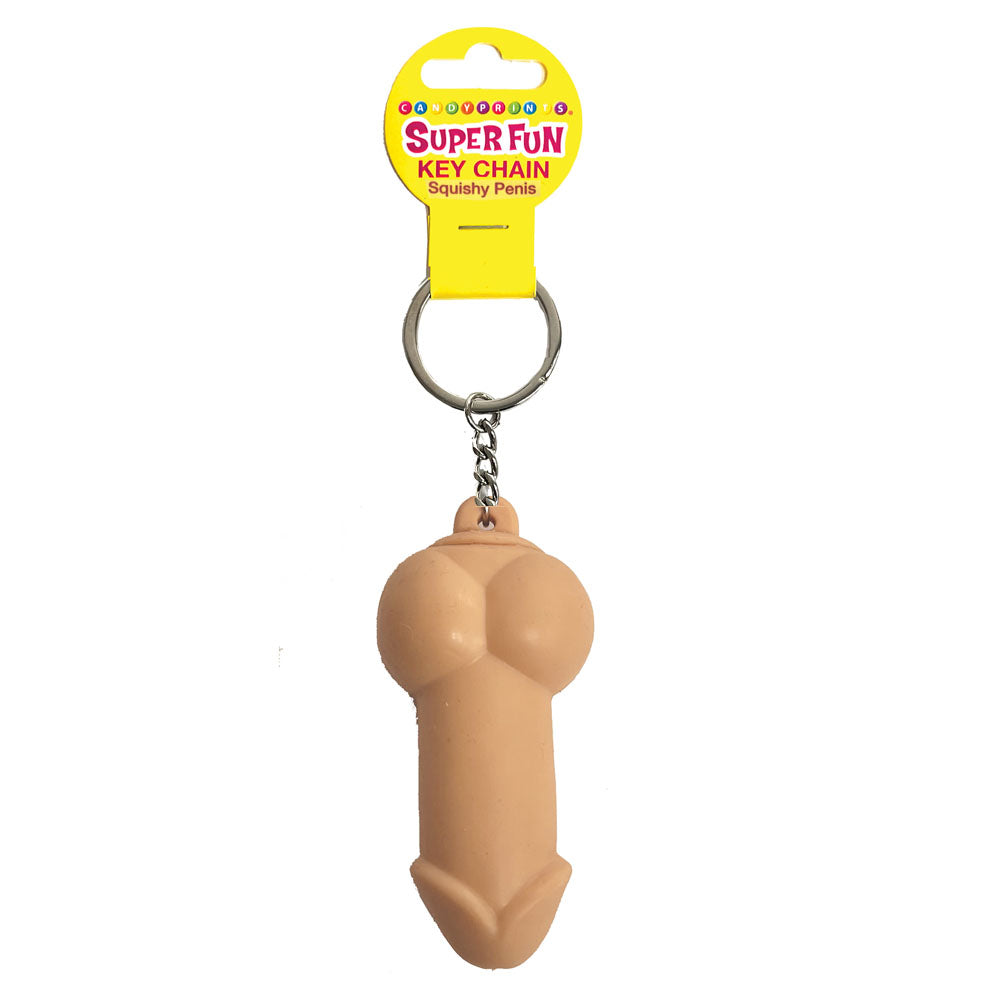 Super Fun Key Chain - Squishy Penis - Novelty Keychain - Just for you desires