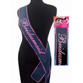 The Bride's Maid Sash - White Hens Party Sash - Just for you desires