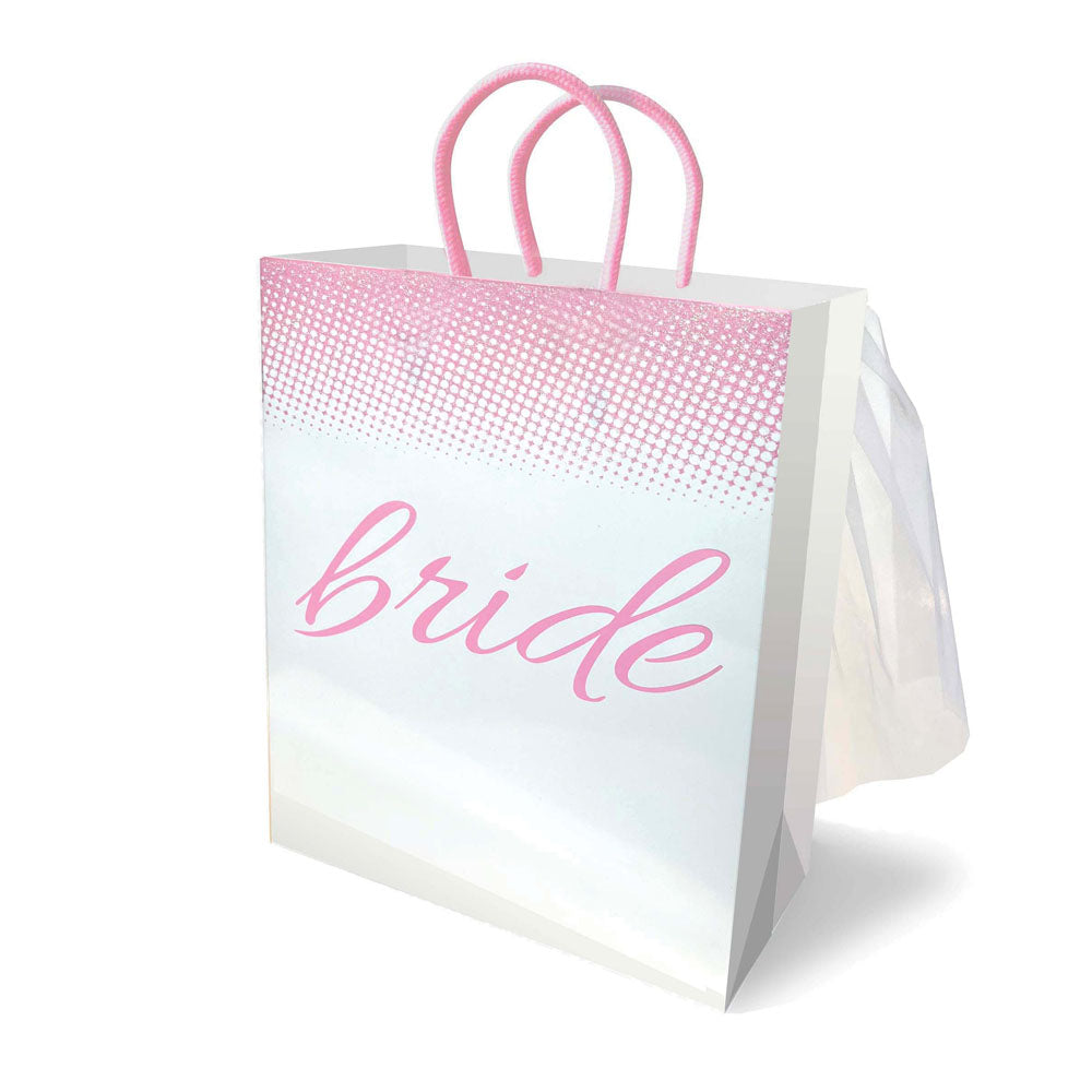 Bride Veil Gift Bag - Bridal Gift Bag with Veil - Just for you desires