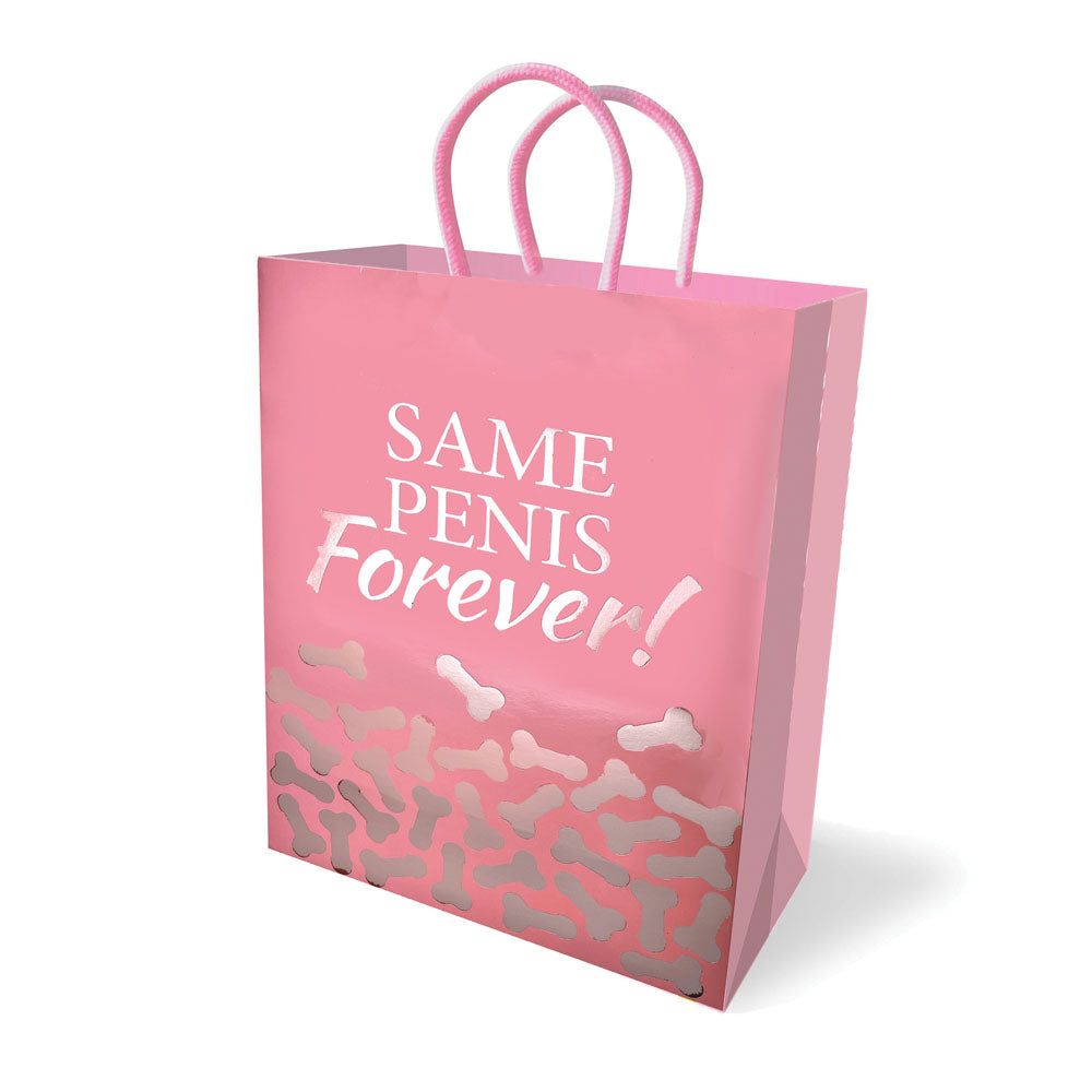 Same Penis Forever Gift Bag - Novelty Gift Bag - Just for you desires