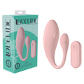 LOVELINE Wave - Pink USB Rechargeable C-Shaped Vibrator with Remote - Just for you desires