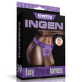 Ingen Easy Strap-On Harness - Purple Adjustable Strap-On Harness (No Probe Included) - Just for you desires