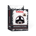 Bondage Fetish T-Style Leather Cock Ring with Ball Divider -  Cock Ring - Just for you desires