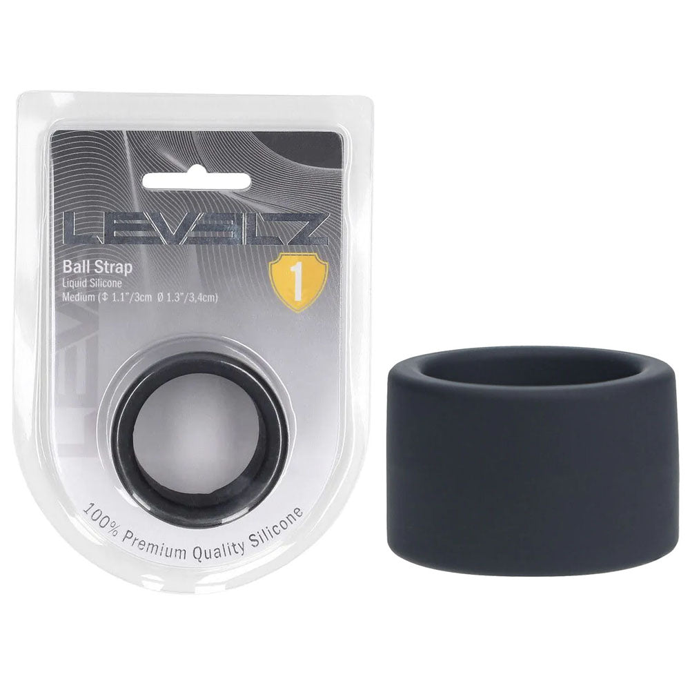 LEVELZ Liquid Silicone Ball Strap - M -  -  Ball Strap - Just for you desires
