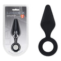 LEVELZ Silicone Anal Plug with Loop - Large -  Large Butt Plug - Just for you desires