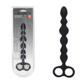 LEVELZ Beaded Silicone Anal Probe with Double Loop -  24.5 cm Anal Beads - Just for you desires
