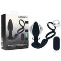 LEVELZ Dual Vibrating Prostate Stimulator with Cock Ring -  USB Rechargeable Vibrating Butt Plug with Cock Ring - Just for you desires