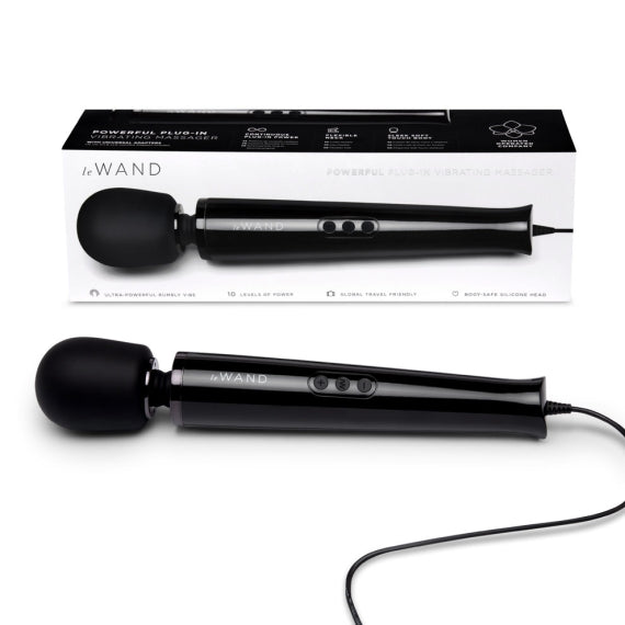 Le Wand Plug In Black - Just for you desires