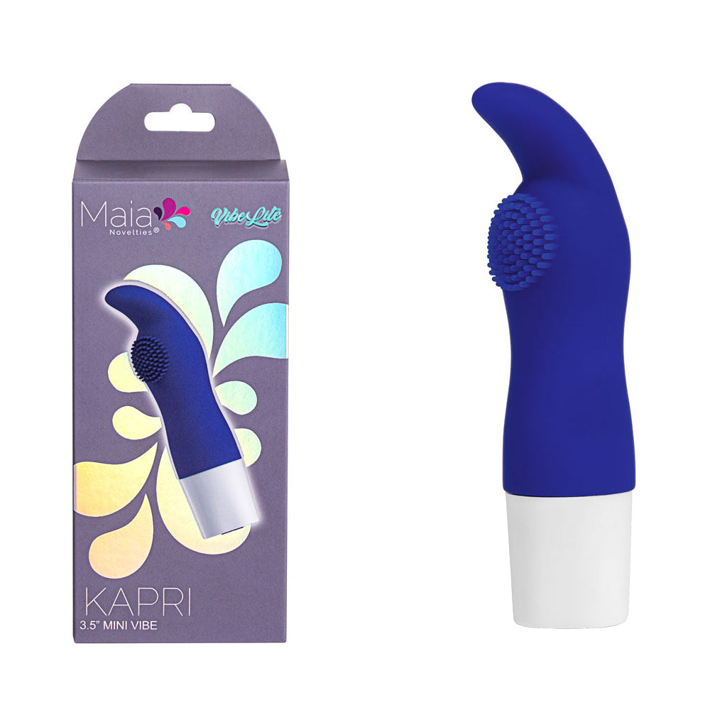 Maia KAPRI - Blue 8.9 cm USB Rechargeable Bullet - Just for you desires