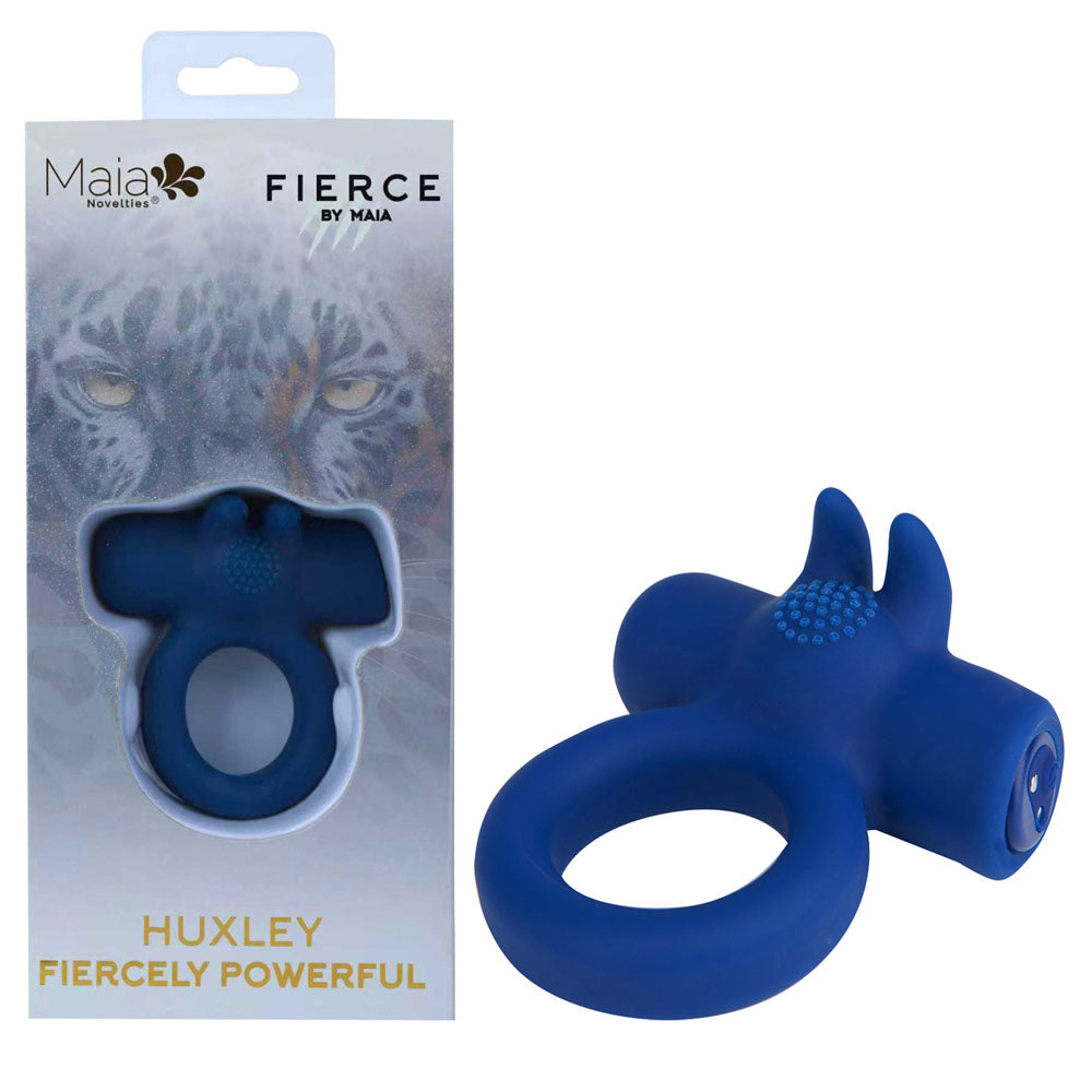 Maia HUXLEY -  -  USB Rechargeable Strong Vibrating Cock Ring - Just for you desires