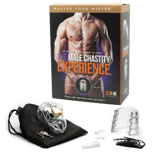 Mr. Stubb Chastity Cock Cage Kit - Clear - Clear 1.75 Inch Cock Cage Kit - Just for you desires